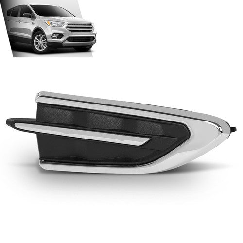 Solid Spare Front Fender Grille Molding Plate Right Side Fit For 2017 2018 2019 Ford Escape