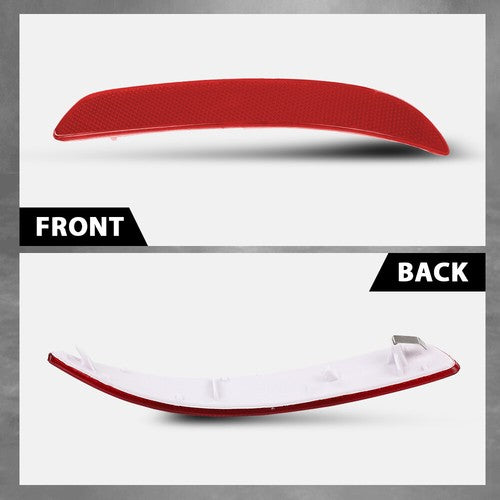 Solid Spare Fit For 07-13 BMW X5 E70 Right Passenger Side Rear Bumper Reflector Light Red