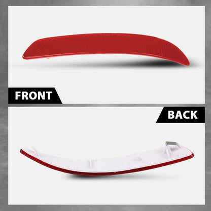 Solid Spare Fit For 07-13 BMW X5 E70 Right Passenger Side Rear Bumper Reflector Light Red