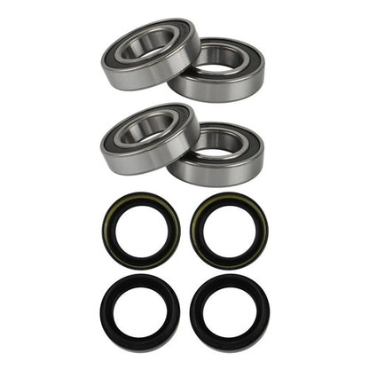 Solid Spare For Yamaha Kodiak 400 450 2x4 4x4 us Both Front Wheel Bearing And Seal Kit US