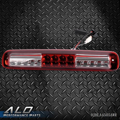 Solid Spare Fit For 99-2006 Chevy Silverado GMC Sierra LED Third Brake Light Cargo Lamp Red