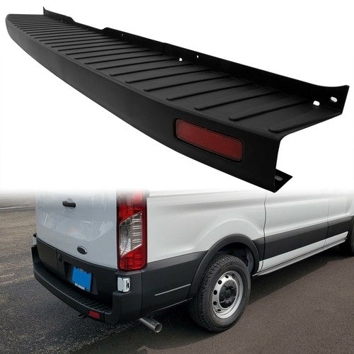 Solid Spare For 15-22 Ford Transit 150 250 350 Rear Bumper Cover Top Pad With Reflectors