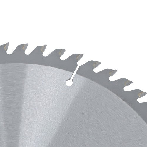 Solid Spare Industrial-Grade 10"×30mm×60T Saw Blade with Carbide Teeth, Silver Coating