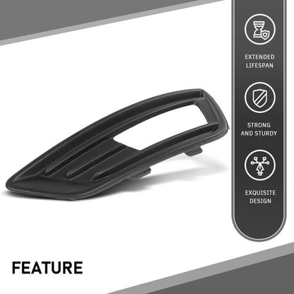 Solid Spare Front Bumper Fog Light Bezel Lamp Trim Left Side Fit For 2015-2018 Ford Focus