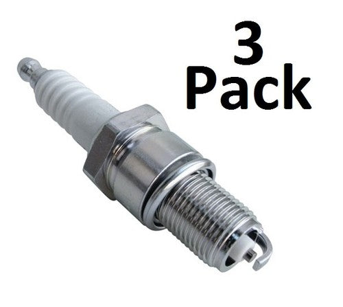 Solid Spare (3) Spark Plug for 751-10292 951-10292 F6RTC MTD OHV Engines