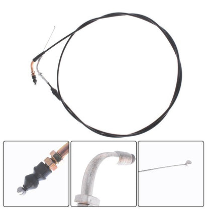 Solid Spare Throttle Cable Gas Cable 72" Fits For GY6 50cc 150cc QMB139 Scooters Moped