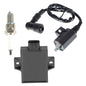 Solid Spare Ignition Coil Spark Plug CDI For Kawasaki Bayou 220 KLF220A Bayou 250 KLF250A US