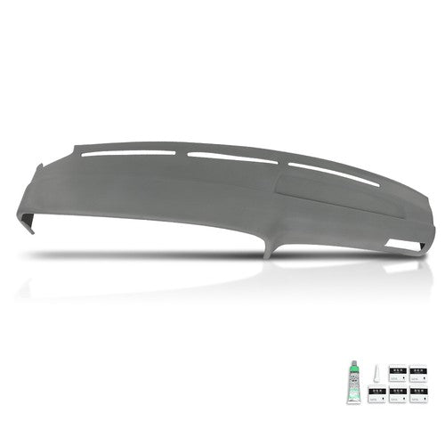 Solid Spare TPE Dashboard Dash Cover Cap Overlay Fit For 89-95 Toyota 4Runner & Pickup Gray