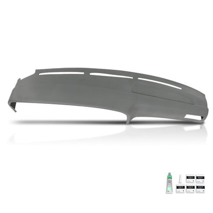 Solid Spare TPE Dashboard Dash Cover Cap Overlay Fit For 89-95 Toyota 4Runner & Pickup Gray