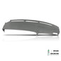 Solid Spare TPE Dashboard Dash Cover Cap Overlay Fit For 89-95 Toyota 4Runner & Pickup Gray