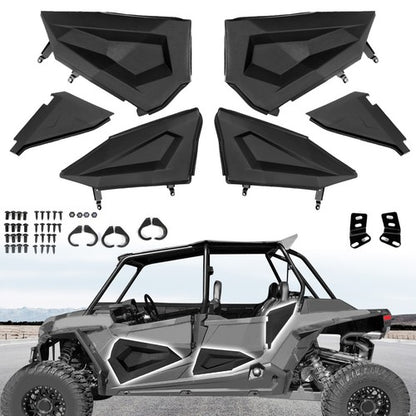 Solid Spare Black Lower Door Inserts For Polaris RZR XP 4 1000/XP 4 Turbo 2014-2023 #2879942