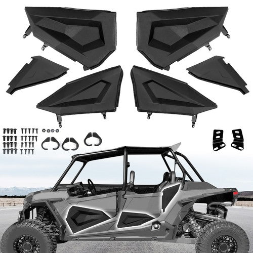 Solid Spare Black Lower Door Inserts For Polaris RZR XP 4 1000/XP 4 Turbo 2014-2023 #2879942