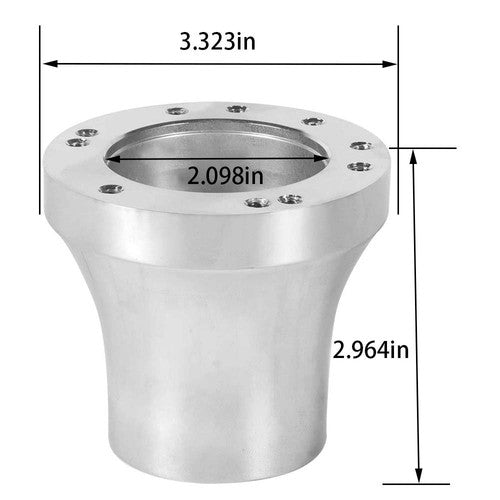 Solid Spare Steering Wheel Hub Adapter 5Hole 6 Hole Fit For Club Car DS Golf Cart 1985+