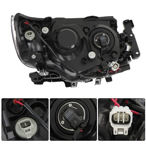 Solid Spare For 06-08 Subaru Forester Halogen Headlight Assembly LH+RH Driveshaft Prop Shaft