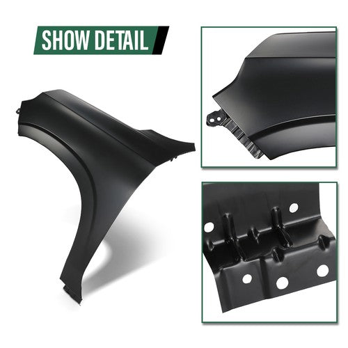 Solid Spare Front Fender Driver Side Fit For 2021-2024 Chevrolet Suburban Tahoe 84384210