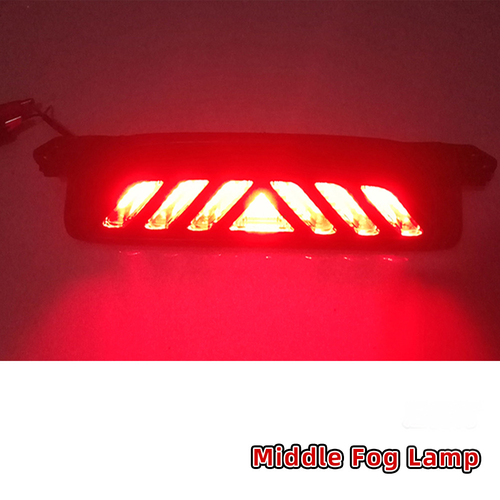 For 2016-2021 Toyota CHR Rear Bumper LED 3RD Tail Light Tail Brake Lamp