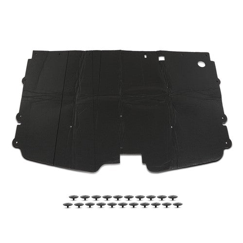 Solid Spare Hood Insulation Pad 1/2" With Clips Fit For 88-98 Chevrolet C1500 C2500 C3500