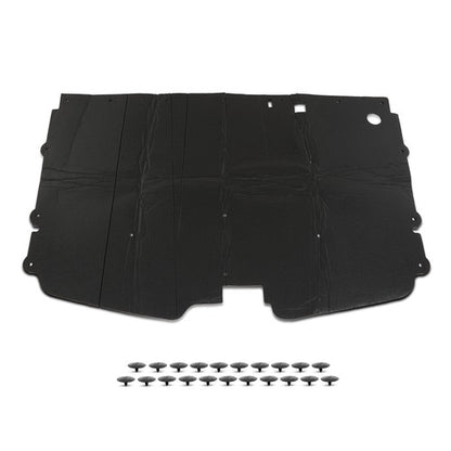 Solid Spare Hood Insulation Pad 1/2" With Clips Fit For 88-98 Chevrolet C1500 C2500 C3500