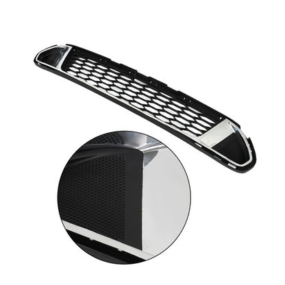 Solid Spare Front Lower Grille Grill&Chrome Molding Trim For 2010 11 2012 Ford Fusion Sport
