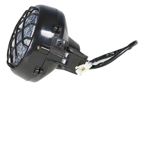 Solid Spare 2× Headlights lens bulbs lights grills For Yamaha Banshee 1987-2006 Warrior 350