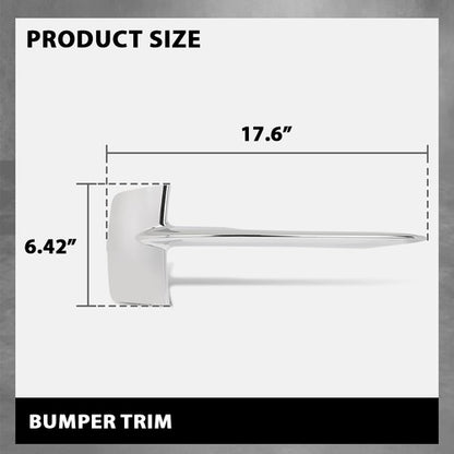 Solid Spare Front Bumper Trim Molding Left+Right Fit For 14-18 BMW X5 Type 1 Standard Line