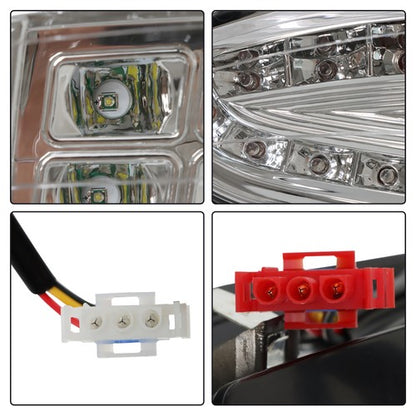 Solid Spare LED Light Kit LED Headlights / LED Tail Lights For 2016+ EZGO RXV Golf Cart