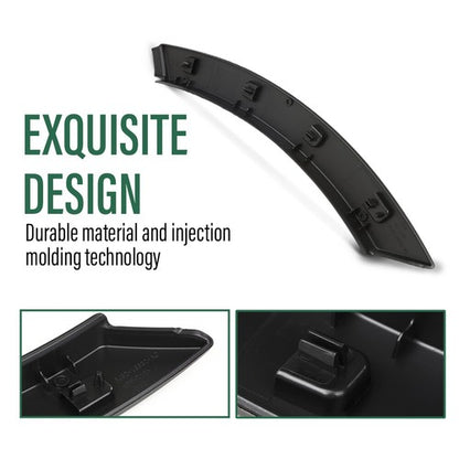 Solid Spare Fit For 12-2019 Land Rover Range Rover Evoque Rear Wheel Front Arch Door Molding