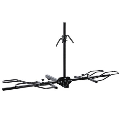 Solid Spare Foldable 2 Bike Rack Floor Stand Parking Hitch Mount Fat Tire Electric Bicycle