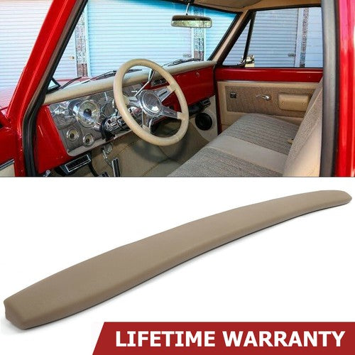 Solid Spare FOR 1967-1972 Chevy / GMC C10 Truck Dash Pad Cover- Brown 67 68 69 70 71 72