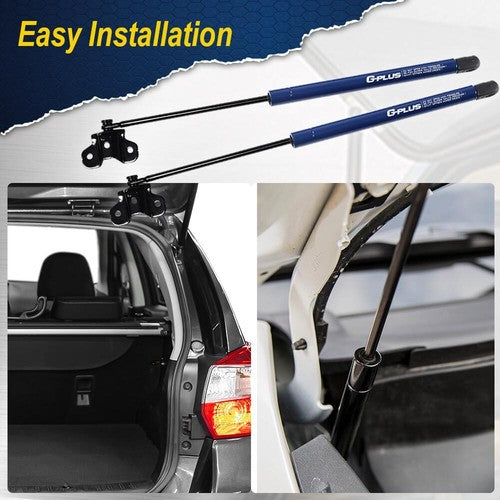 Solid Spare Rear Window Lift Supports Shocks Struts White Fit For Jeep Wrangler TJ 1997-2006