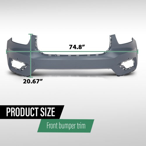 Solid Spare Front Bumper Cover Fascia Blue Fit For 2019 2020 2021 2022 Volvo XC40