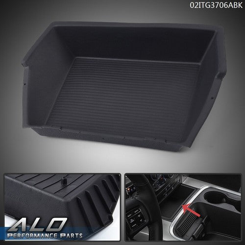 Solid Spare Fit For 2015-2018 Dodge Ram 1500 2500 Front Center Console Mat Insert Rubber