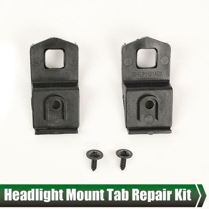 Solid Spare Fit For 2007-2013 BMW E92 E93 Coupe Convertible Headlight Mount Tab Repair Kit