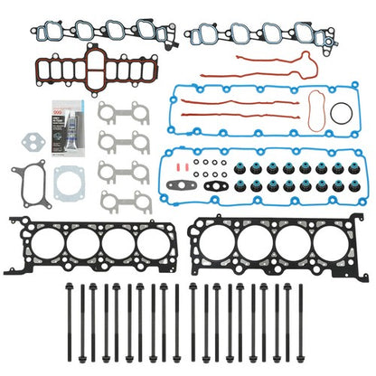 Solid Spare Fit For 00-04 Ford F150 F350 Expedition Excursion E150 5.4L Head Gasket Bolt Set