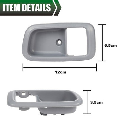 Solid Spare Front Left & Right Inner Door Handle Trim Blue Fit For 00-06 Toyota Tundra