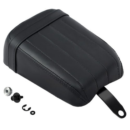 Solid Spare Black Rear Passenger Seat Pillion For Harley Softail FXST Street Bob FXBB 18-23