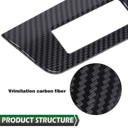 Solid Spare Fit For 20-23 Chevy Corvette C8 Carbon Look Heads Up Display Panel Cover Trim