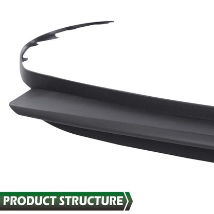 Solid Spare Fit For 2017-2018 Hyundai Elantra Sedan Front Bumper Grille Lower Deflector Lip