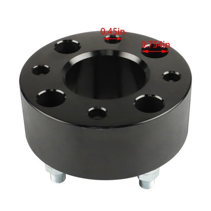 Solid Spare New Wheel Spacers Hub Bore 62mm Thread Size 1/2"x20 4Pcs 2" 4x101.6mm US
