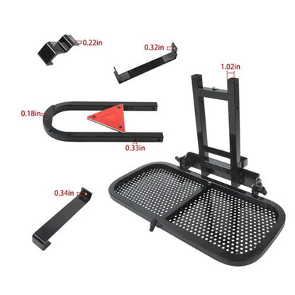 Solid Spare Upgraded Universal Golf Cart Rear Seat Bag Rack For EZGO Club Car Yamaha