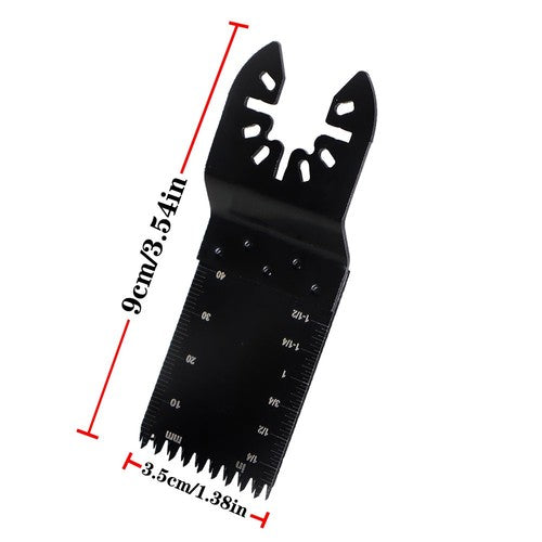 Solid Spare 20 Pcs 35-89mm Oscillating Saw Blades Fits For Precision Wood and Plastic
