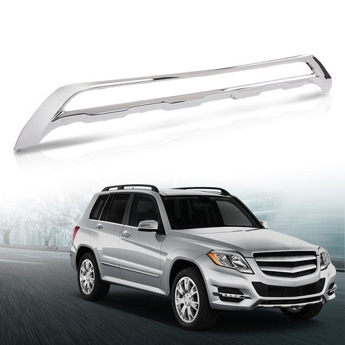 Solid Spare Front Chrome Grille Surround Bumper Cover Fit For 13-15 Mercedes Benz GLK350 250