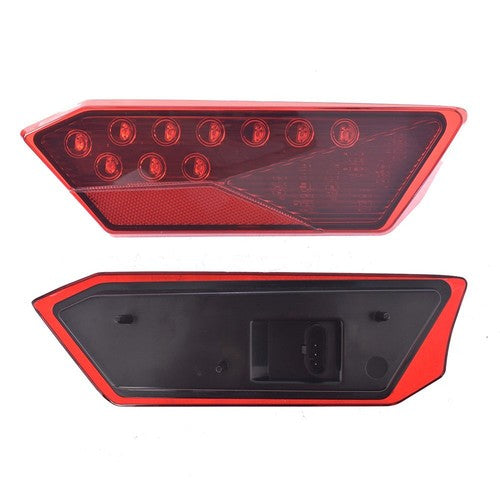 Solid Spare Nice Red LED Tail lights For Polaris RZR 1000 Tubro Pair XP 900 900s Platics USA