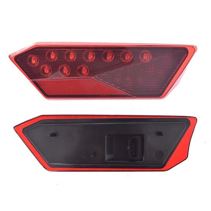 Solid Spare Nice Red LED Tail lights For Polaris RZR 1000 Tubro Pair XP 900 900s Platics USA