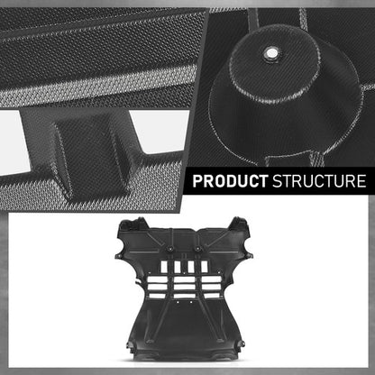 Solid Spare Fit For 2010 2011 2012 2013 Smart Fortwo Front Engine Splash Shield Under Cover