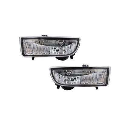 For 1997-2001 Honda Prelude Clear Lens Fog Lights Bumper Driving Lamps w/wiring