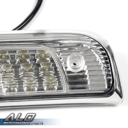 Solid Spare LED Third Brake Light Cargo Lamp Chrome Fit For 14-18 Chevy Silverado GMC Sierra