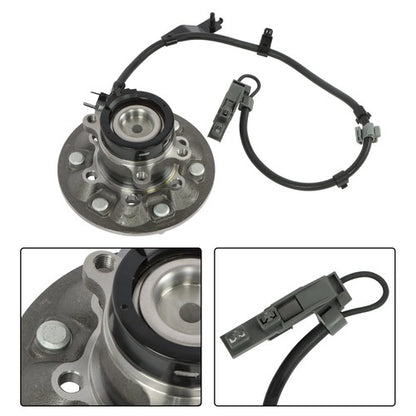 Solid Spare For Isuzu I-370 I-290 Chevy Colorado GMC Canyon Front Left Wheel Hub Bearing RWD