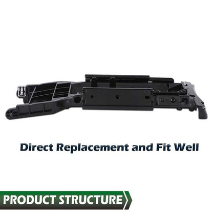 Solid Spare Center Console Lid Armrest Sliding Mechanism Fit For 2006-2011 Honda Civic Black