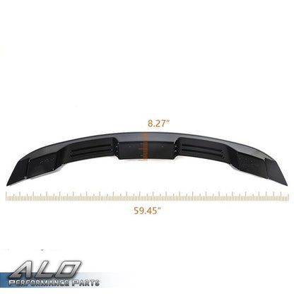 Solid Spare Rear Trunk Spoiler Tail Wing Fit For 15-21 Ford Mustang Coupe GT500 Style